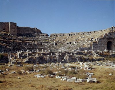 Roomalainen taide, hellenistinen aika: Miletoksen teatteri. 2. vuosisadalla. Turkki tekijältä Roman