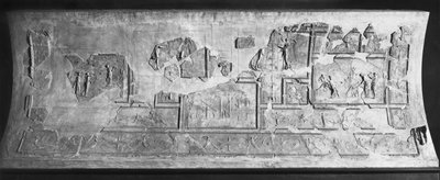 Stukkoja Isisin pappitarin talosta; Villa Farnesinan puutarhasta (stukki) tekijältä Roman