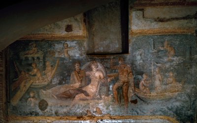 The Return of Proserpine of the Underworld, 2.-3. vuosisadat (fresko) tekijältä Roman