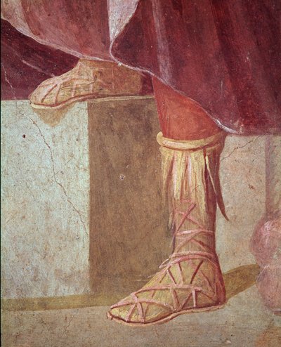 Agamemnonin jalat Iphigenian uhrissa (fresko tekijältä Roman