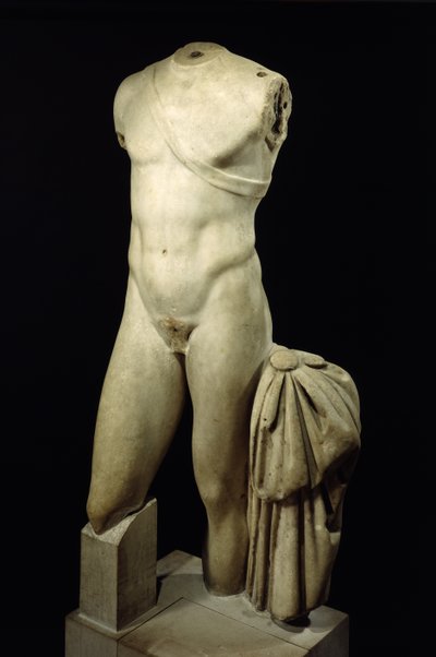 Apollon torso (marmori) tekijältä Roman