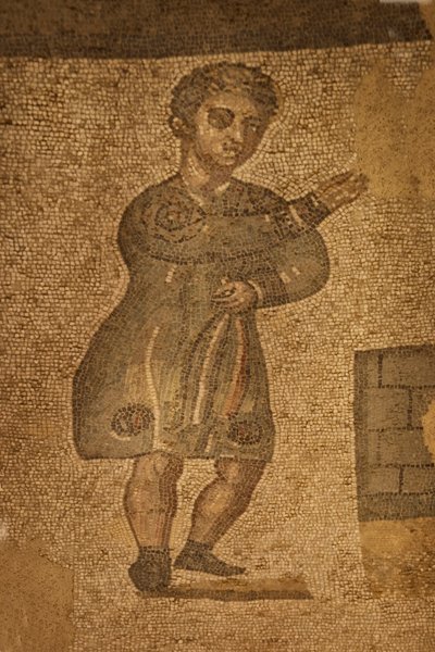 Kaksi Apse-huonetta, lattiamosaiikki, Villa Romana del Casale, Piazza Armerina, Sisilia, Italia (kuva) tekijältä Roman