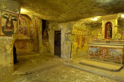 Näkymä Saint Agathan katakombeista Rabatissa, Maltissa (kuva) tekijältä Roman