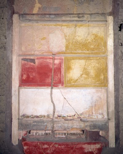 Seinäkoristelu, Pompei, Italia (fresco) tekijältä Roman