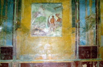Traagisen runoilijan talon seinämaalaus tekijältä Roman