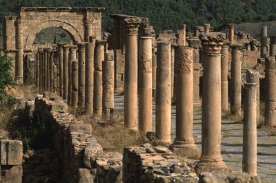 Cardo, korkea keisarillinen aika (27 eKr.-395 jKr.) tekijältä Roman Imperial Period