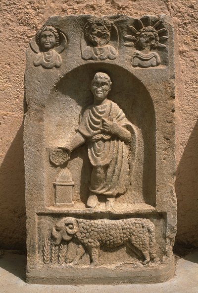 Stela, korkea keisarillinen aika (27 eKr.-395 jKr.) tekijältä Roman Imperial Period