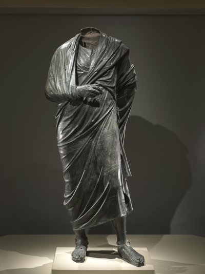 Keisari filosofina, luultavasti Marcus Aurelius tekijältä Roman Imperial Period