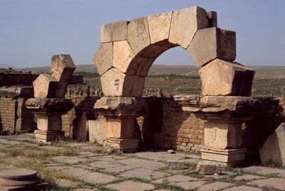 Näkymä Sertiuksen torilta, korkea keisarikausi (27 eKr.-395 jKr.) tekijältä Roman Imperial Period