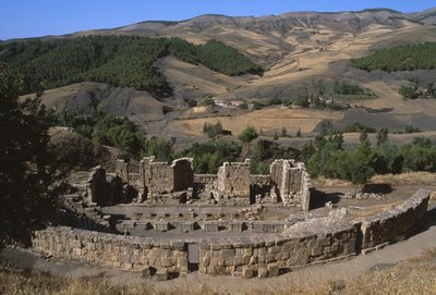 Näkymä teatterista, korkea keisarillinen aika (27 eKr.-395 jKr.) tekijältä Roman Imperial Period