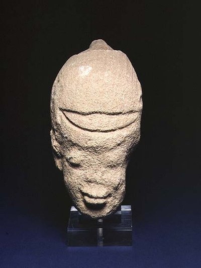 Kypäräpää, Anibasta, Nubiasta (hiekkakivi) tekijältä Roman Period Egyptian