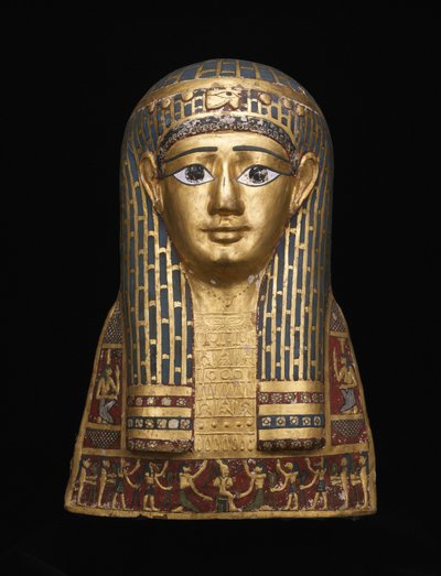 Muumiopään kansi, 1. vuosisadalla eKr tekijältä Roman Period Egyptian