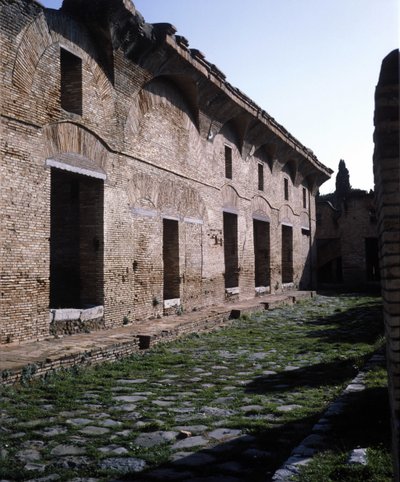 Muinainen Ostia: Dianan talo (Dianan talo), "Insulassa" Via dei Balconilla. tekijältä Roman Roman