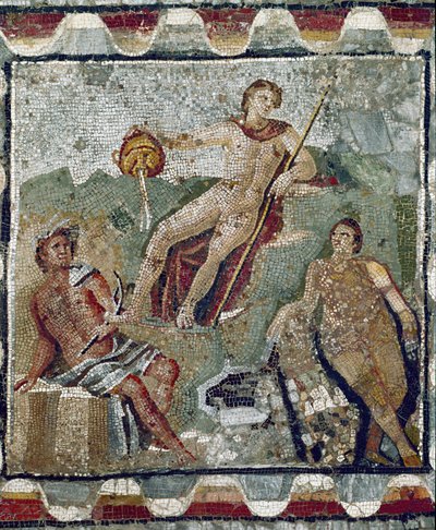Vesijumalat (mosaiikki) tekijältä Roman Roman