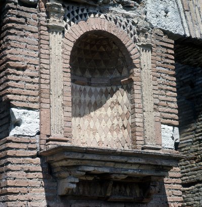 Casa del Laraire (Lararium) Ostiassa (Ostia), Rooman läheisyydessä. tekijältä Roman Roman