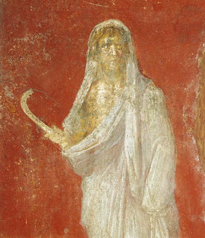 Saturnusta kuvaava fresko Pompejista tekijältä Roman Roman