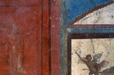 Fresko House of Ceiistä, Pompejista (UNESCOn maailmanperintöluettelo). tekijältä Roman Roman