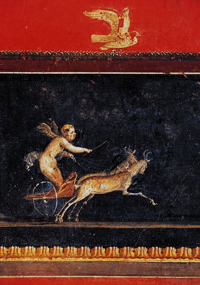 Frieze amorin kanssa, House of Vettii, Pompeji (Unescon maailmanperintöluettelo tekijältä Roman Roman