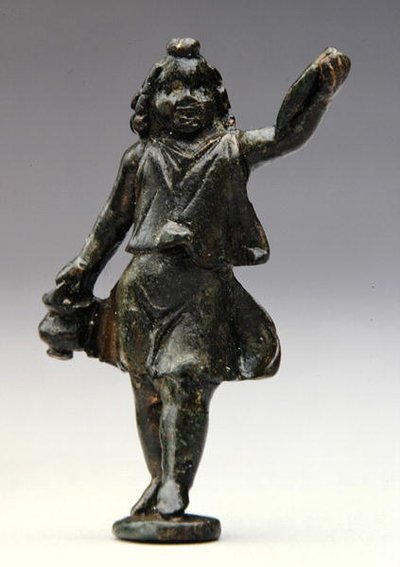 Harpocrates, löydetty Geismarista (pronssi) tekijältä Roman Roman