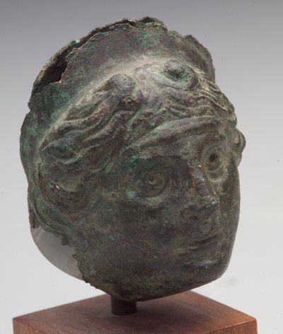 Afroditen pää, 5. vuosisadalla jKr (?) (repoussé pronssi) tekijältä Roman Roman