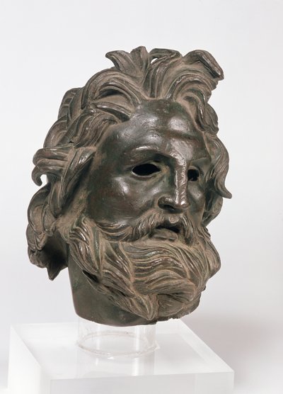 Poseidonin johtaja (pronssi) tekijältä Roman Roman