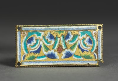 Muistolaatta pyhäkköpyhäköstä, n. 1180-1190 tekijältä Romanesque