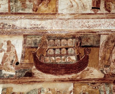 Nooan kaari (katon fresko) tekijältä Romanesque