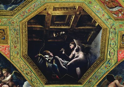Amorin ja psyyken kammio, Amoria harkitseva psyyke tekijältä Romano Giulio