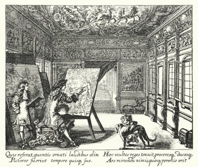 Maalaus (kaiverrus) tekijältä Romeyn de (after) Hooghe