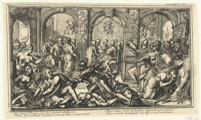 Utrechtin liiton allegoria, 1579 tekijältä Romeyn de Hooghe