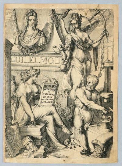 Etukappale, "Ison-Britannian kuninkaan William III:n metallihistoria" tekijältä Romeyn de Hooghe