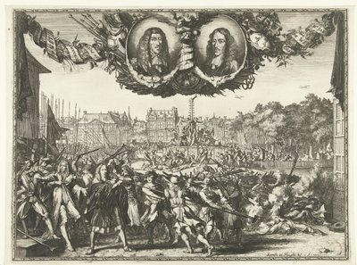 De Wittin veljien murha, 1672 tekijältä Romeyn de Hooghe