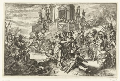 Voitot William III:n saapuessa tekijältä Romeyn de Hooghe