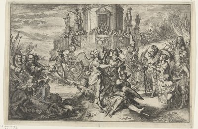 Voitot William III:n saapuessa tekijältä Romeyn de Hooghe