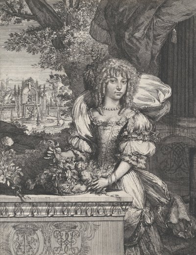 Mary Stuartin muotokuva,.n.d., n.d.. tekijältä Romeyn de Hooghe