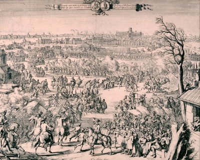 Kuningas Vilhelm III:n kuninkaallinen kulkue, 1688 tekijältä Romeyn de Hooghe