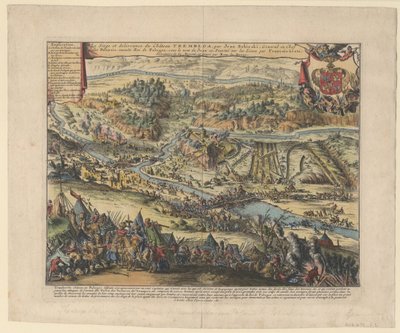 Trembowlan piiritys vuosina 1675, 1690 tekijältä Romeyn de Hooghe
