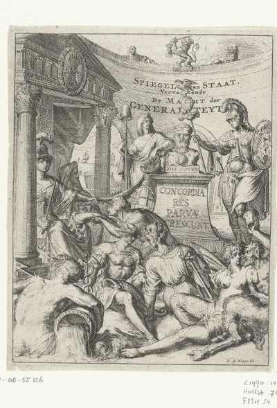 Otsikkopainatus Romeyn de Hooghen 