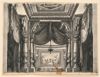 Lavastus, Oriental Palacen sisustus tekijältä Romolo Achille Liverani