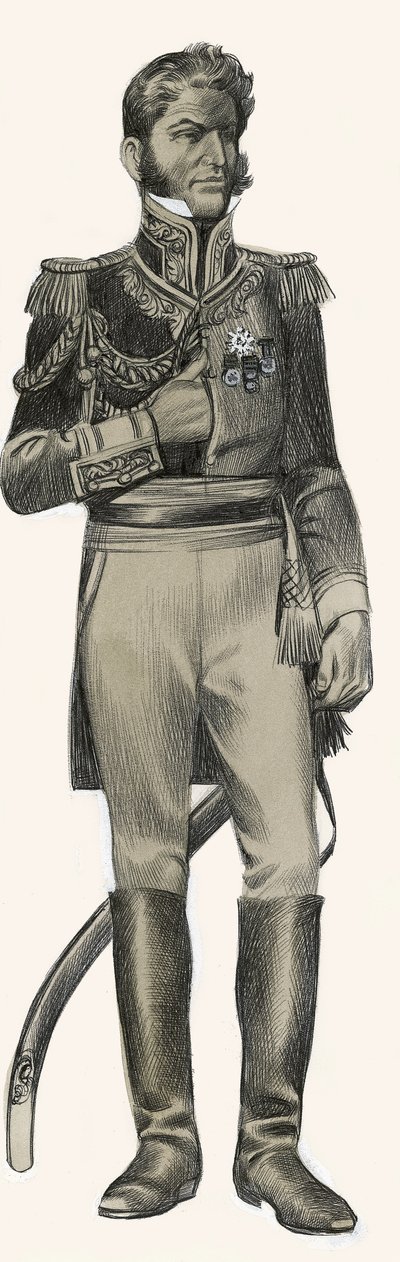 Antonio Lopez de Santa Anna tekijältä Ron Embleton