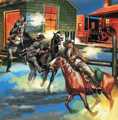 Billy the Kid -- pahamaineinen asemies tekijältä Ron Embleton