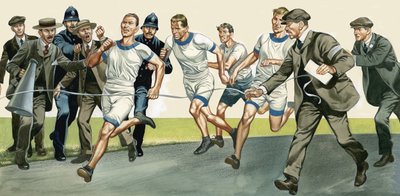 Juoksukilpailu tekijältä Ron Embleton