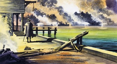 Lontoon suuri tulipalo tekijältä Ron Embleton