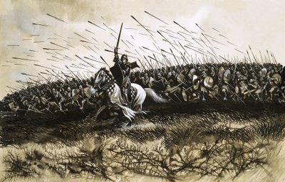 Tunnistamaton taistelu (Agincourt) tekijältä Ron Embleton