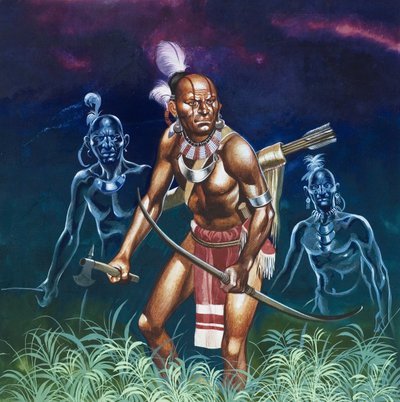 Kun punainen mies ratsasti: Cherokee tekijältä Ron Embleton