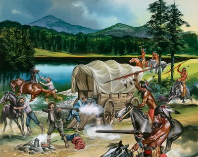 Kun punainen mies ratsasti: Nez Perce tekijältä Ron Embleton