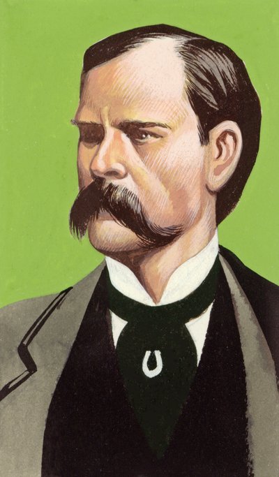 Wyatt Earp (guassia paperille) tekijältä Ron Embleton