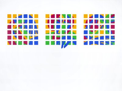 Omantuntovangit, 2004 (akryylia aluksella) tekijältä Ron Waddams