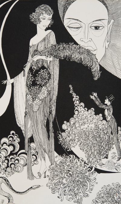 Kuvitus Omar Khayyamin Rubáiyátista, 1920 tekijältä Ronald Balfour