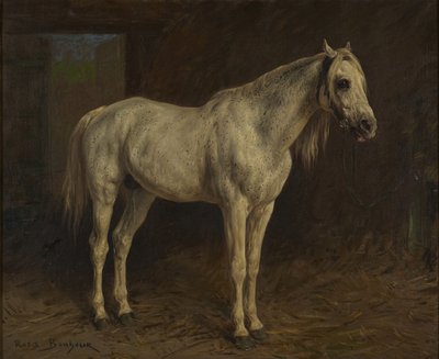 Valkoinen hevonen tekijältä Rosa Bonheur